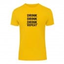 Футболка “Drink Repeat” унисекс, купить Футболка “Drink Repeat” унисекс