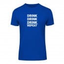 Футболка “Drink Repeat” унисекс, купить Футболка “Drink Repeat” унисекс