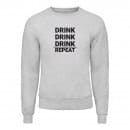 Свитшот “Drink Repeat”, купить Свитшот “Drink Repeat”