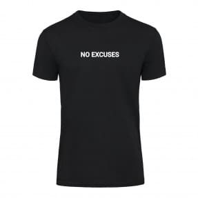 Футболка “No Excuses” унисекс, купить Футболка “No Excuses” унисекс