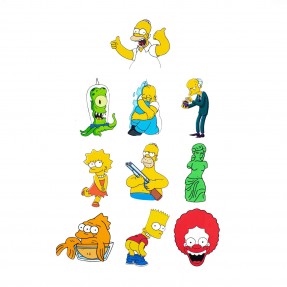 Багаторазові стікери “Simpson”, купити Багаторазові стікери “Simpson”