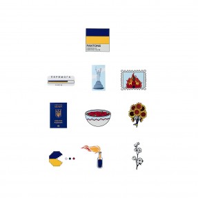 Стікери “Ukraine Forever”, купити Стікери “Ukraine Forever”