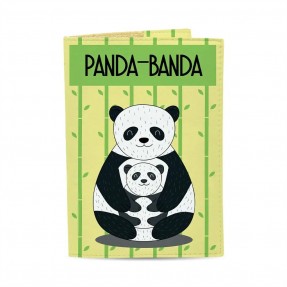 Обкладинка на паспорт “Panda-Banda”, купити Обкладинка на паспорт “Panda-Banda”
