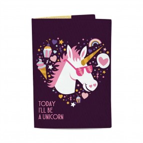 Обкладинка на паспорт “Be a Unicorn”, купити Обкладинка на паспорт “Be a Unicorn”