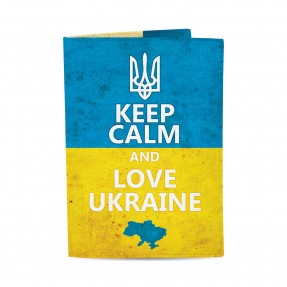 Обложка на паспорт “Love Ukraine”, купить Обложка на паспорт “Love Ukraine”