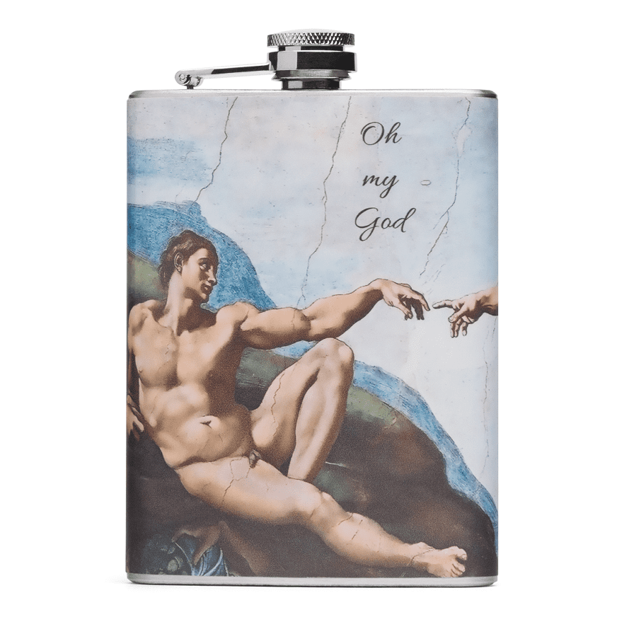 Фляга “The Creation of Adam“, купить Фляга “The Creation of Adam“